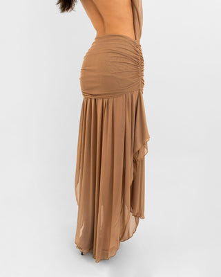 Bonnie Caramel Dress