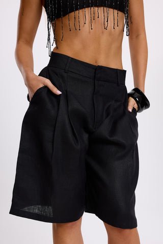 Ciara Black Bermuda Short