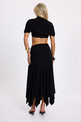 Gianna Black Blouse