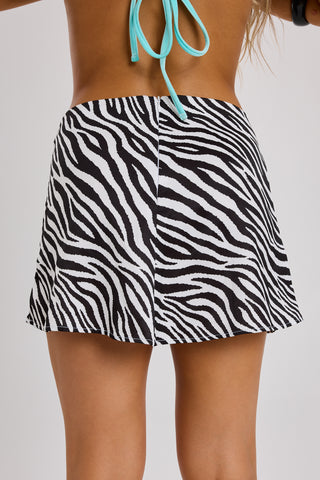 Sicily Zebra Skirt