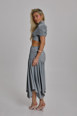 Gianna Grey Skirt