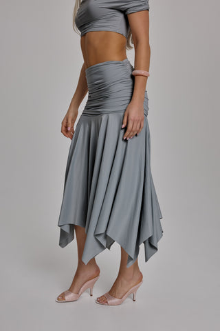 Gianna Grey Skirt