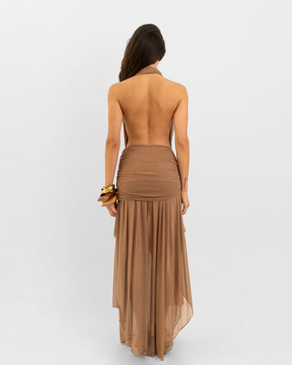 Bonnie Caramel Dress