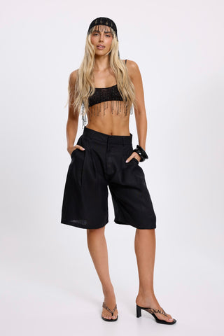 Ciara Black Bermuda Short