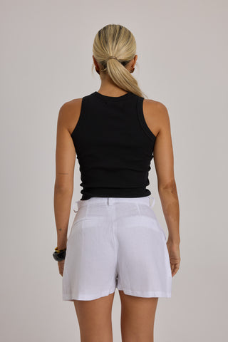 Nara Black Tank Top