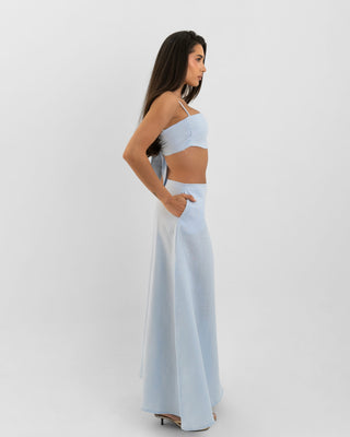 Saskia Baby Blue Skirt